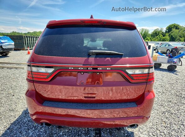 1C4RDJDG0HC870138 2017 DODGE DURANGO Red უკანა ხედი
