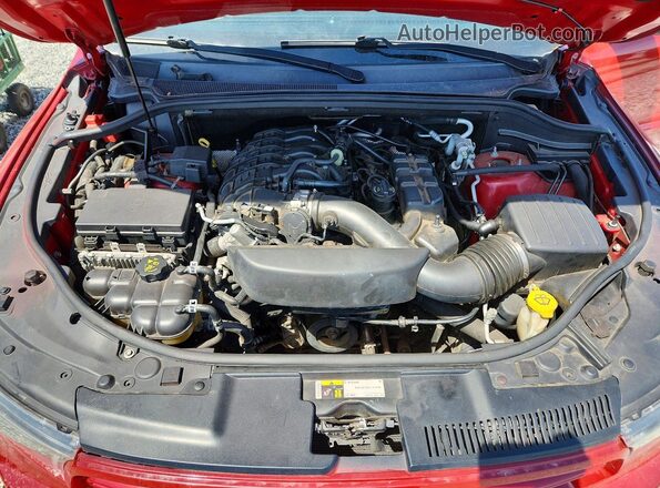 1C4RDJDG0HC870138 2017 DODGE DURANGO Red ძრავის განყოფილების ხედი