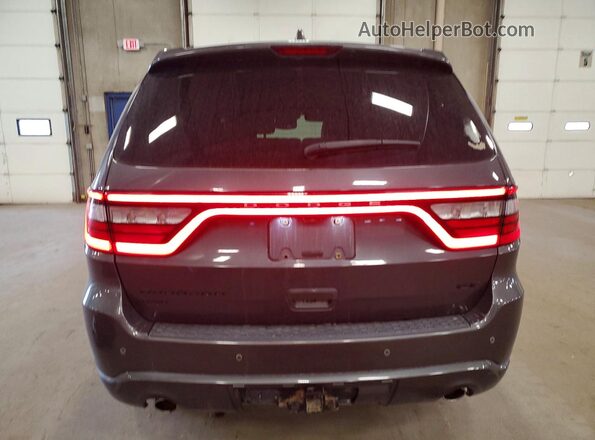 1C4RDJDG0HC907477 2017 DODGE DURANGO Gray უკანა ხედი