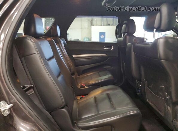 1C4RDJDG0HC907477 2017 DODGE DURANGO Gray უკანა სალონის ხედი