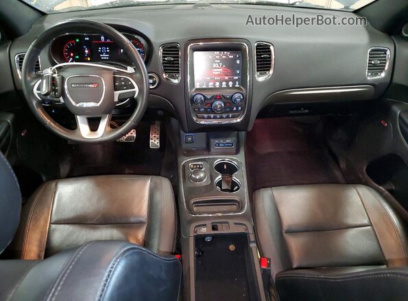 1C4RDJDG0HC907477 2017 DODGE DURANGO Gray წინა პანელის ხედი