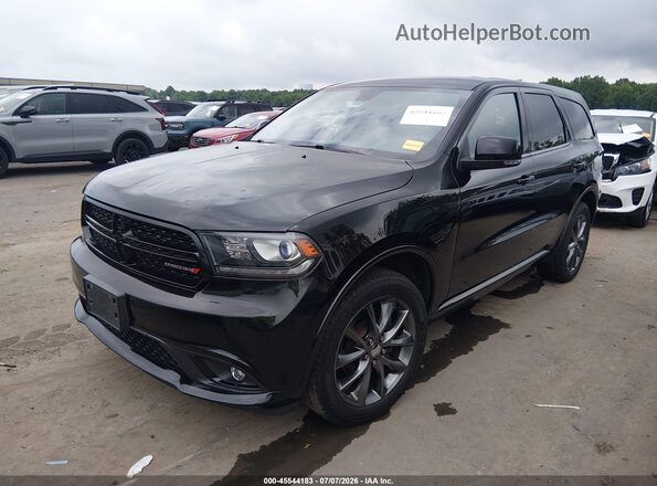 1C4RDJDG0HC931021 2017 DODGE DURANGO Black Przód lewy