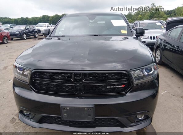 1C4RDJDG0HC931021 2017 DODGE DURANGO Black Widok zestawu wskaźników
