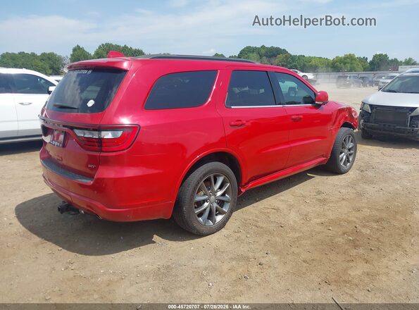 1C4RDJDG0JC362595 2018 DODGE DURANGO Red Հետևի աջ