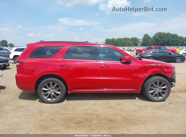 1C4RDJDG0JC362595 2018 DODGE DURANGO Red Սալոնի 360 աստիճան տեսք