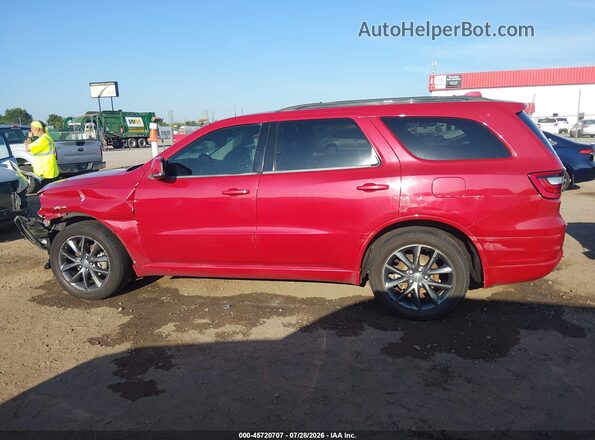 1C4RDJDG0JC362595 2018 DODGE DURANGO Red 