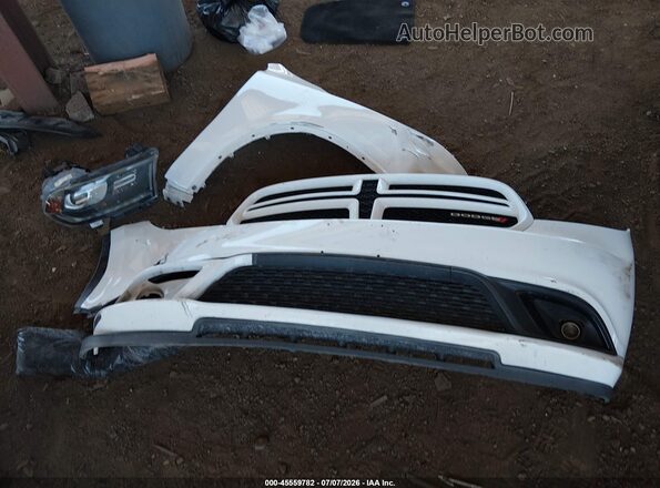 1C4RDJDG0JC414565 2018 DODGE DURANGO White Instrument cluster view