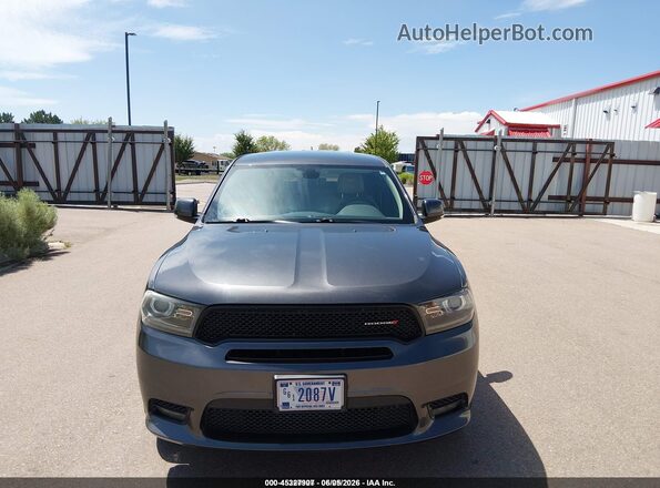 1C4RDJDG0KC525327 2019 DODGE DURANGO Gray 