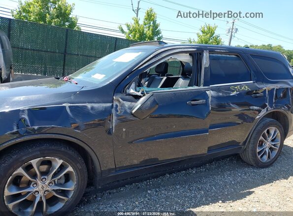 1C4RDJDG0LC193066 2020 DODGE DURANGO Black Widok z przodu