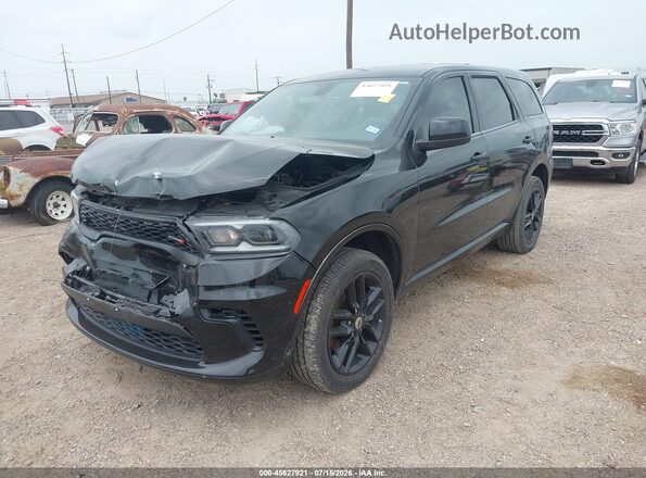1C4RDJDG0PC715202 2023 DODGE DURANGO Black Vista tres cuartos delantera izquierda