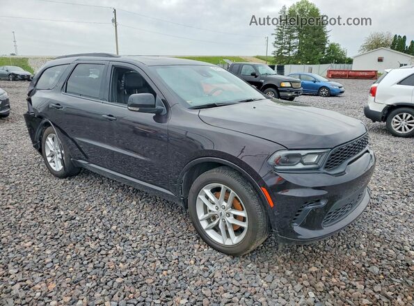 1C4RDJDG0SC525733 2025 DODGE DURANGO Черный Передняя правая четверть