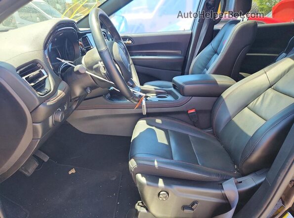 1C4RDJDG0SC525733 2025 DODGE DURANGO Черный Вид салона спереди