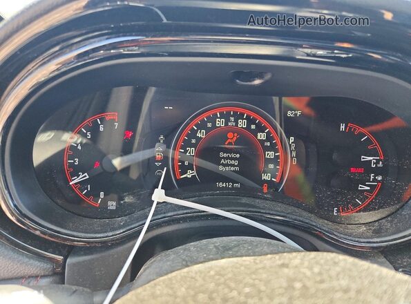 1C4RDJDG0SC525733 2025 DODGE DURANGO Черный Вид щитка приборов
