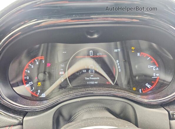 1C4RDJDG0TC246557 2026 DODGE DURANGO Black Vista del cuadro de instrumentos