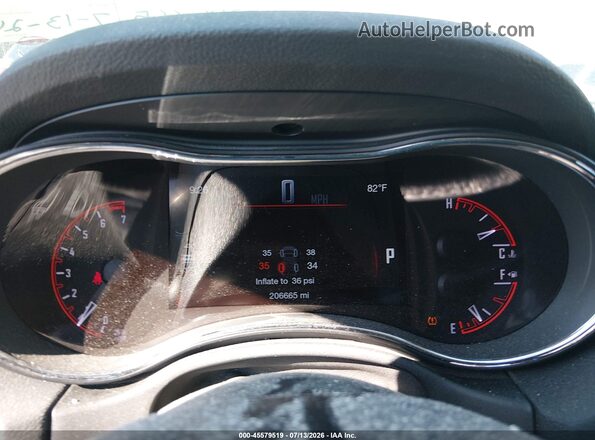 1C4RDJDG1GC416558 2016 DODGE DURANGO Gray Vista de los asientos traseros