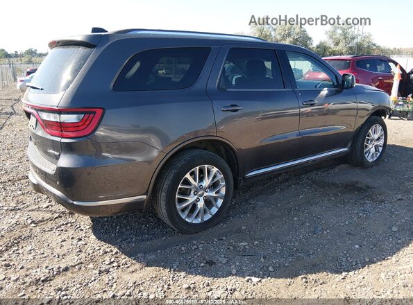 1C4RDJDG1GC416558 2016 DODGE DURANGO Gray Trasero derecho
