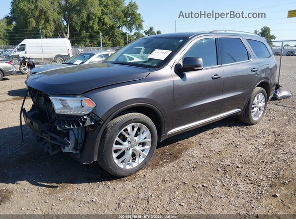 1C4RDJDG1GC416558 2016 DODGE DURANGO Gray Vista tres cuartos delantera izquierda