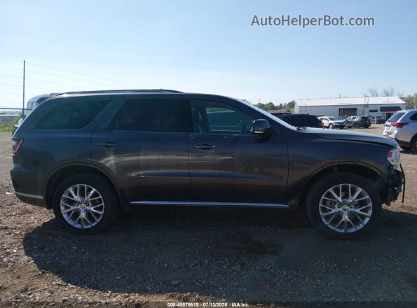 1C4RDJDG1GC416558 2016 DODGE DURANGO Gray Vista interior trasera