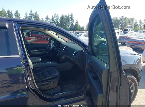 1C4RDJDG1HC723861 2017 DODGE DURANGO Black Вид салону спереду
