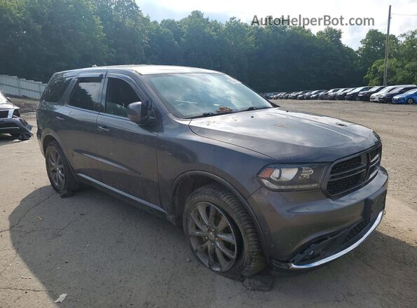 1C4RDJDG1HC830196 2017 DODGE DURANGO Gray Przód prawy