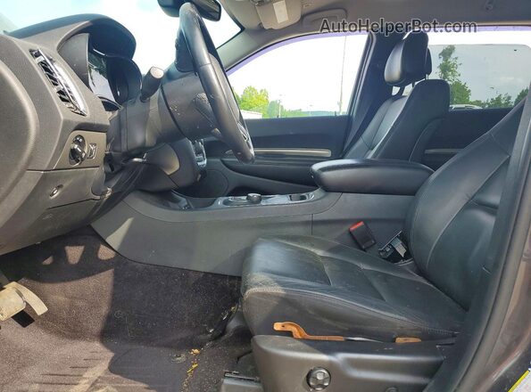 1C4RDJDG1HC830196 2017 DODGE DURANGO Gray Widok wnętrza z przodu