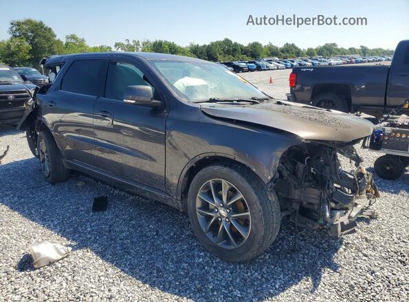 1C4RDJDG1HC860282 2017 DODGE DURANGO Gray Przód prawy