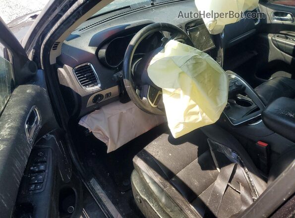 1C4RDJDG1HC860282 2017 DODGE DURANGO Gray Widok deski rozdzielczej