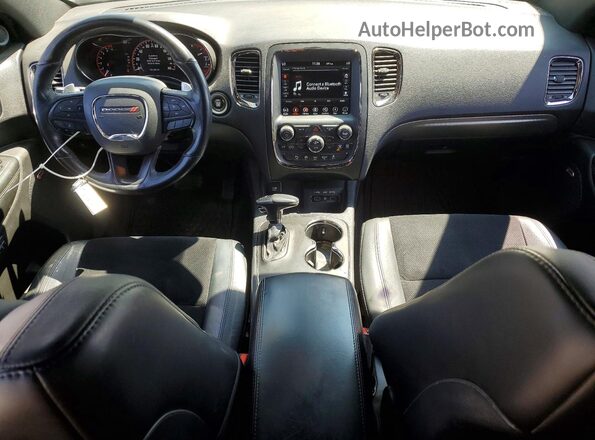 1C4RDJDG1JC362492 2018 DODGE DURANGO Gray Вид панелі приладів