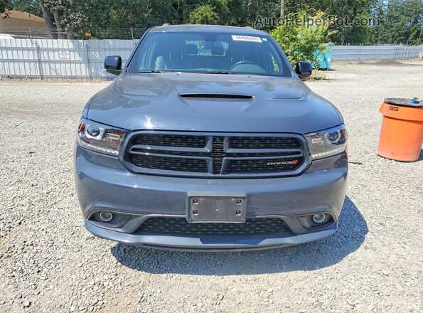 1C4RDJDG1JC362492 2018 DODGE DURANGO Gray Вид спереду