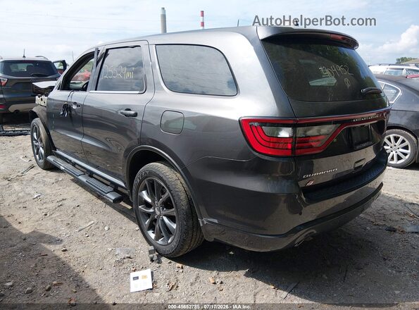 1C4RDJDG1JC404952 2018 DODGE DURANGO Gray Trasero izquierdo