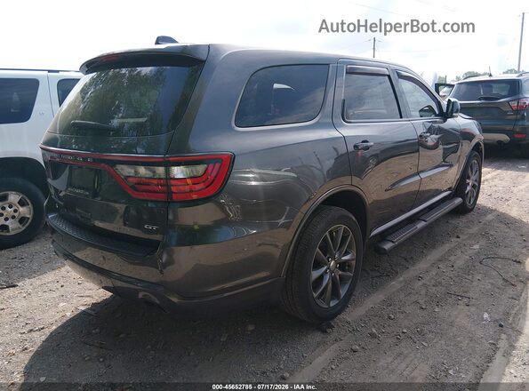1C4RDJDG1JC404952 2018 DODGE DURANGO Gray Trasero derecho