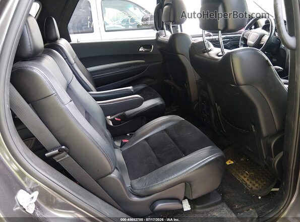 1C4RDJDG1JC404952 2018 DODGE DURANGO Gray Vista de la etiqueta del VIN