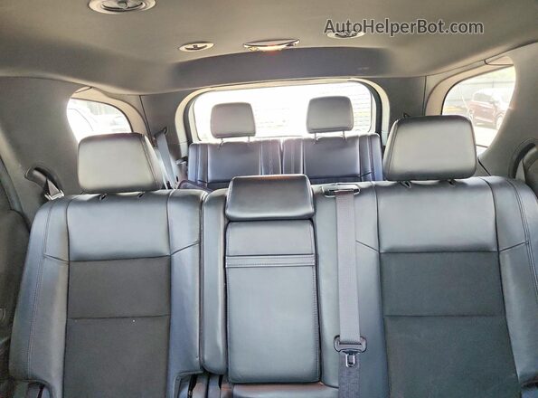 1C4RDJDG1KC557512 2019 DODGE DURANGO Gray Rear seats view