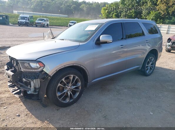 1C4RDJDG1LC146290 2020 DODGE DURANGO Silver Front left