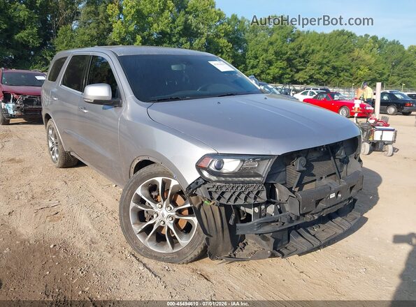 1C4RDJDG1LC146290 2020 DODGE DURANGO Silver Front view