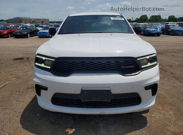 1C4RDJDG1MC579108 2021 DODGE DURANGO Белый Вид спереди