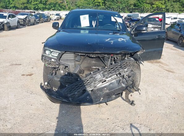 1C4RDJDG1PC597192 2023 DODGE DURANGO Черный Вид спереди