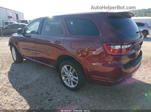 1C4RDJDG1TC165745 2026 DODGE DURANGO Burgundy უკანა მარცხენა