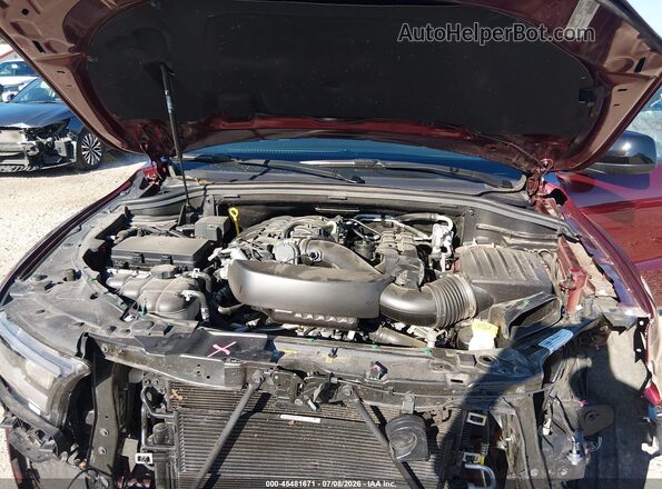 1C4RDJDG1TC165745 2026 DODGE DURANGO Burgundy უკანა ხედი