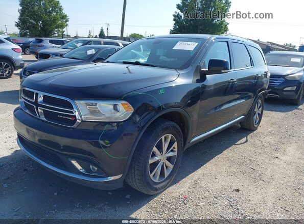 1C4RDJDG2GC419694 2016 DODGE DURANGO Black Front left