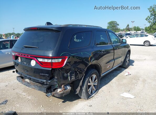 1C4RDJDG2GC419694 2016 DODGE DURANGO Black Rear right