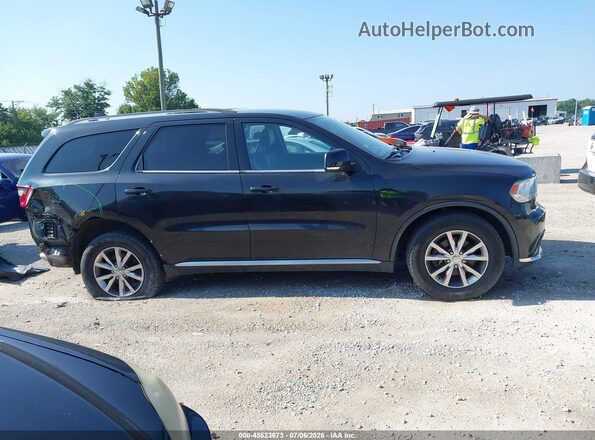 1C4RDJDG2GC419694 2016 DODGE DURANGO Black Rear interior view