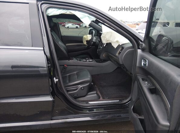 1C4RDJDG2GC442389 2016 DODGE DURANGO Black Вид салону спереду