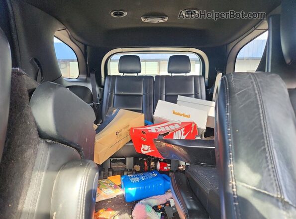 1C4RDJDG2HC725781 2017 DODGE DURANGO Gray Widok tylnych siedzeń