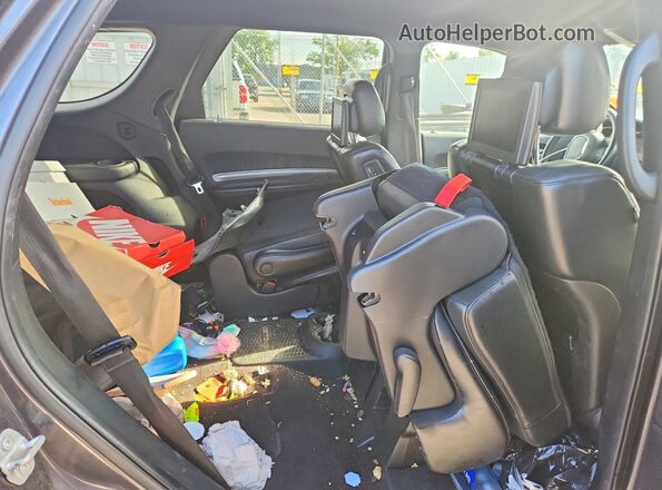 1C4RDJDG2HC725781 2017 DODGE DURANGO Gray Widok wnętrza z tyłu