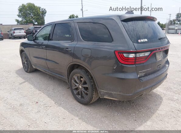 1C4RDJDG2HC917699 2017 DODGE DURANGO Gray Trasero izquierdo