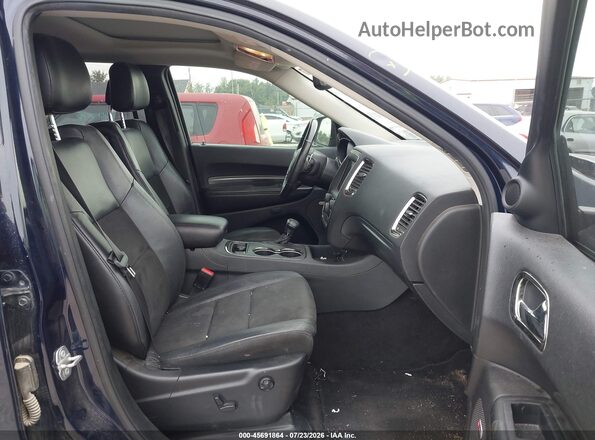1C4RDJDG2JC414633 2018 DODGE DURANGO Dark Blue Вид салону спереду