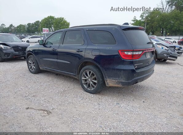 1C4RDJDG2JC414633 2018 DODGE DURANGO Dark Blue Задня ліва чверть