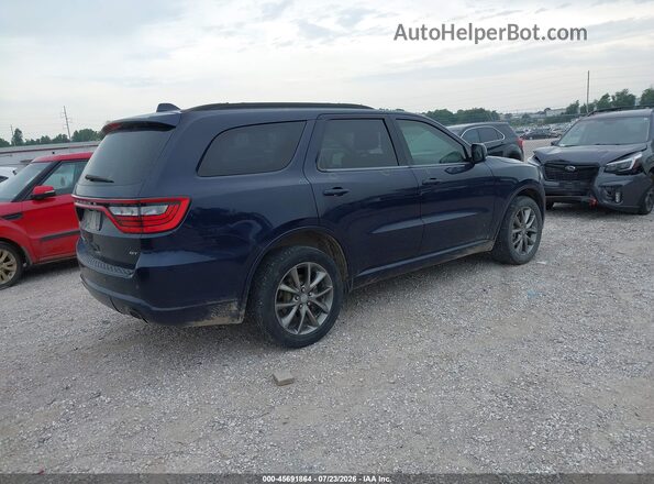 1C4RDJDG2JC414633 2018 DODGE DURANGO Dark Blue Задня права чверть