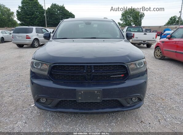 1C4RDJDG2JC414633 2018 DODGE DURANGO Dark Blue Вид щитка приладів